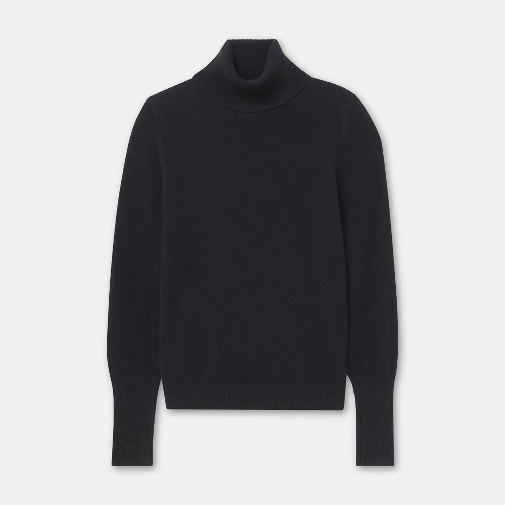 Naadam Signature Cashmere Classic Turtleneck Black XS